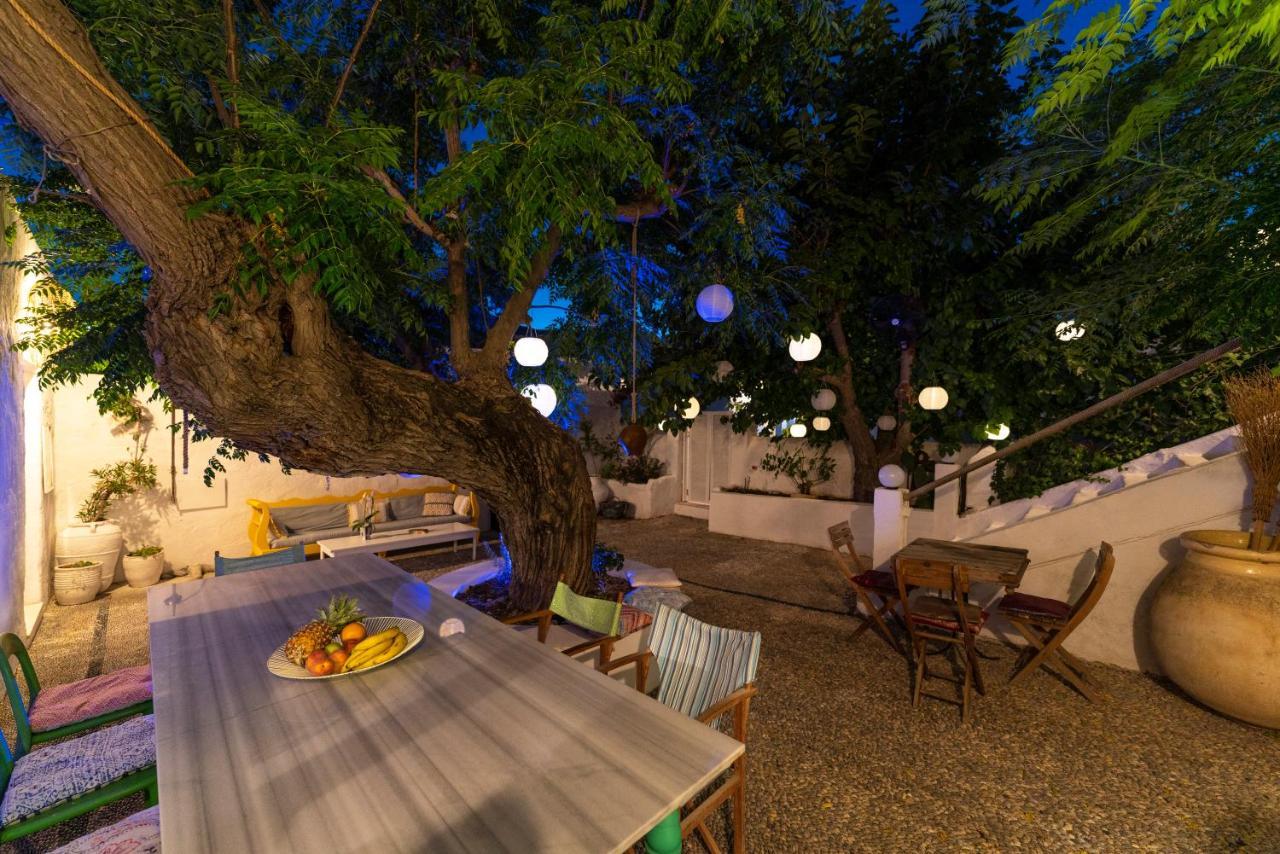 Villa Casa Angelina Lindian House With Large Garden Líndos Exterior foto