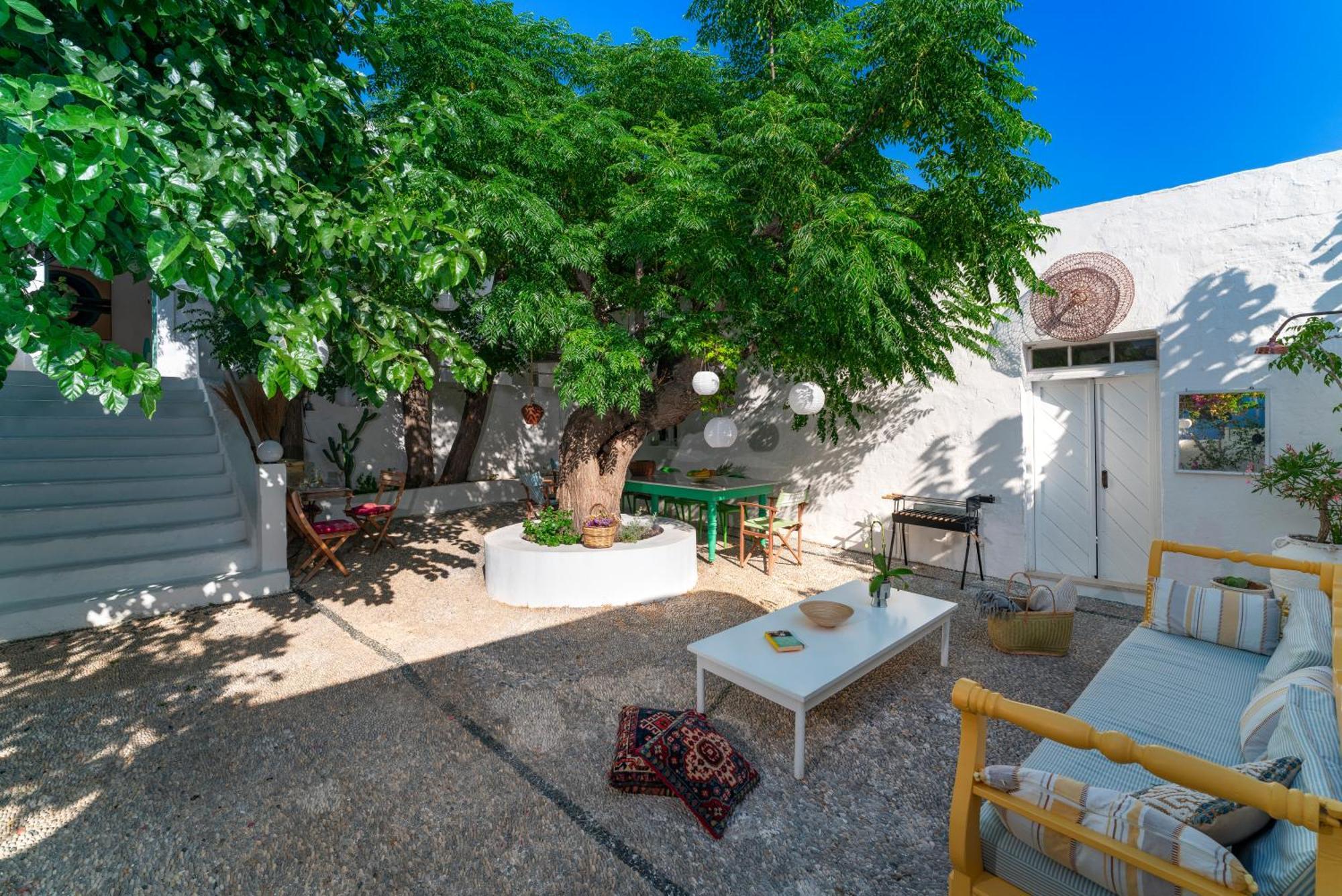 Villa Casa Angelina Lindian House With Large Garden Líndos Exterior foto
